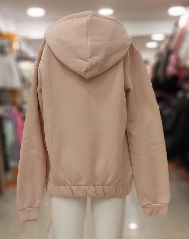 PERİMASALI 10201 Polarlı Kapşonlu Kız Çocuk Sweat