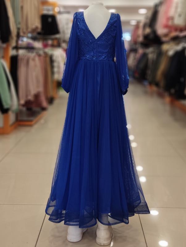 ONBUCO 1516 Güllü Tül Kol Kız Çocuk Abiye