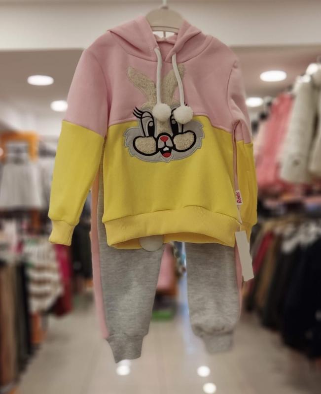 RONIX Kids 540 Tavşanlı Kız Çocuk 2li Takım