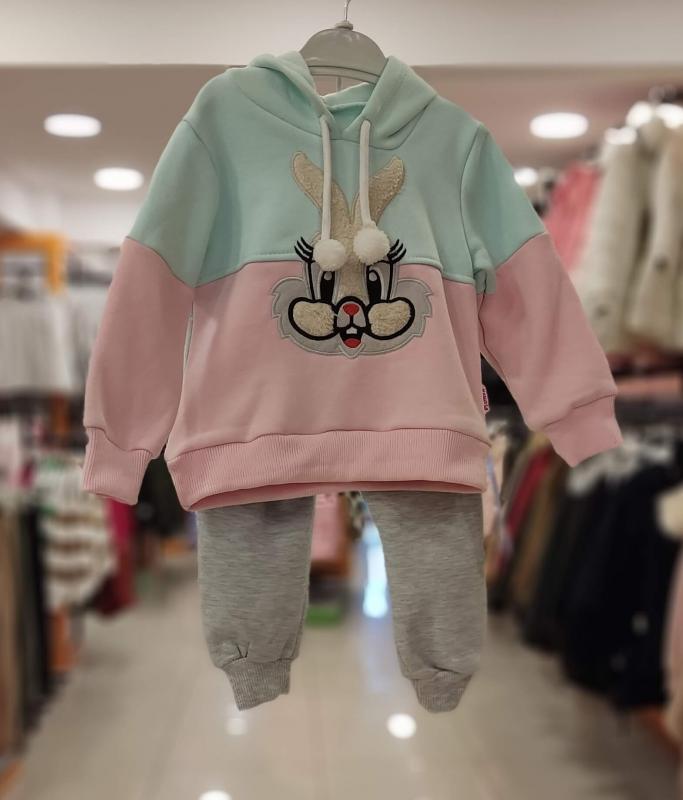RONIX Kids 540 Tavşanlı Kız Çocuk 2li Takım