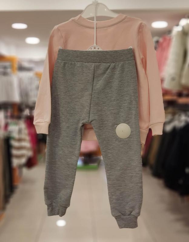 CİVELEK Kids 062 Tavşanlı 2li Kız Çocuk Takım
