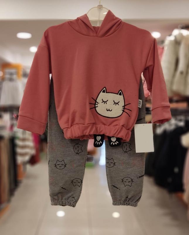 ECRA Kids 2154 HELLO KİTY Kız Çocuk Takım