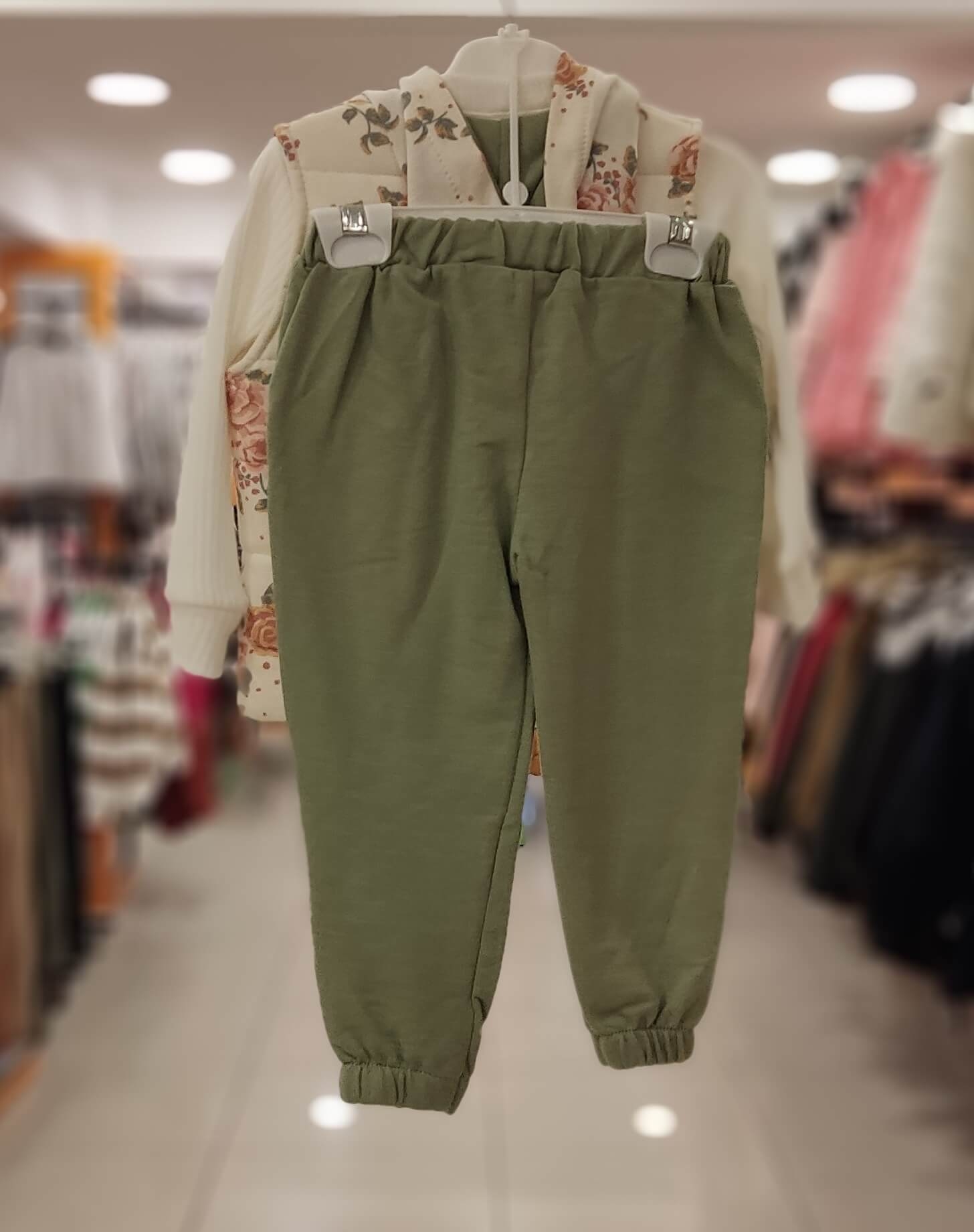 HİPPIL BABY 7000 Yelekli Kız Çocuk 3lü Takım