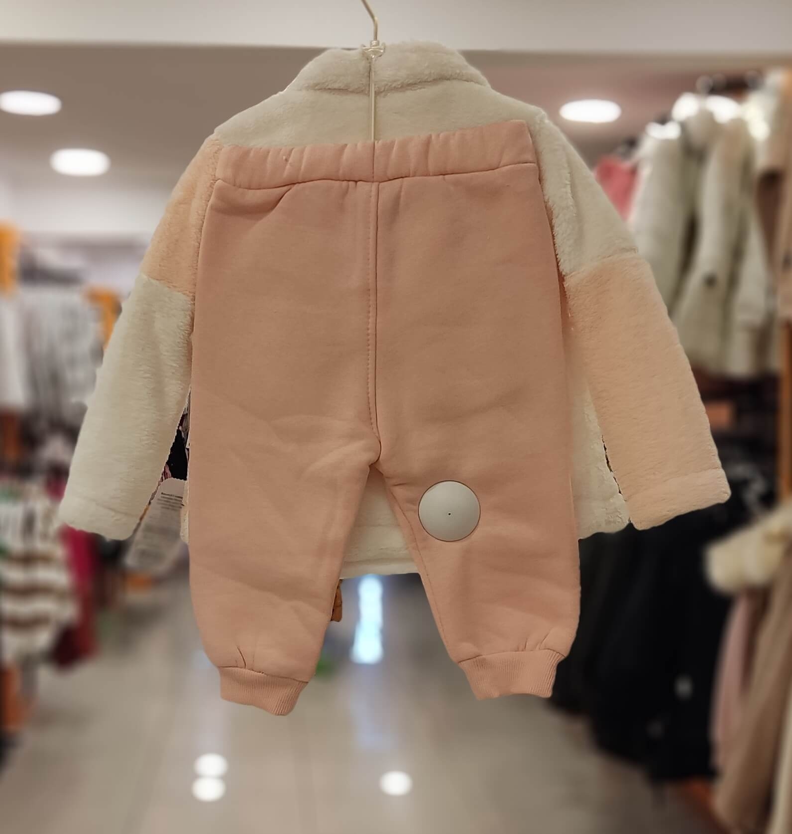 BARAY Kids 896 Ayıcık Kız Bebek 3lü Takım