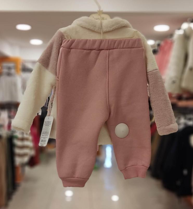 BARAY Kids 896 Ayıcık Kız Bebek 3lü Takım