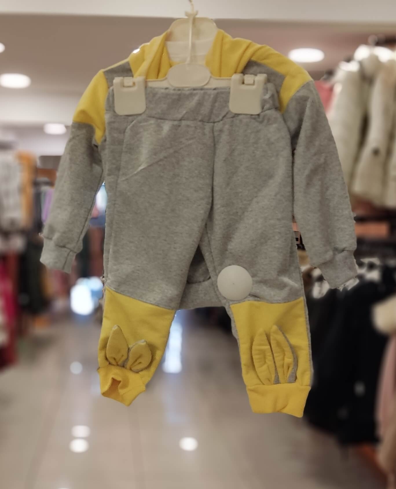 DONİNO BABY 40293 Tavşanlı Kız Bebek 3lü Takım
