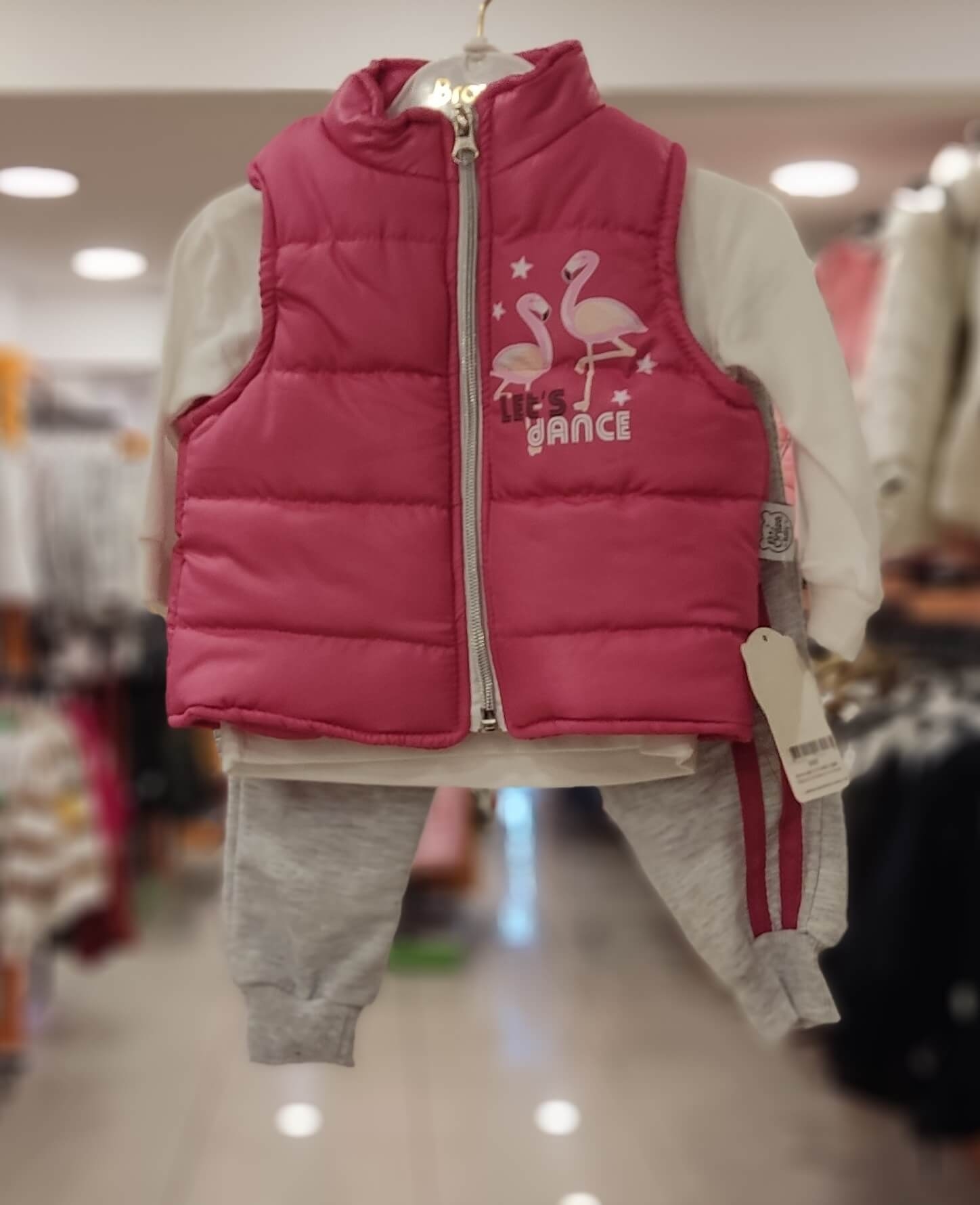 BRAVA BABY 50202 Şişme Yelekli Kız Bebek 3lü Takım