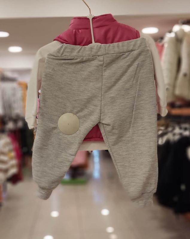 BRAVA BABY 50202 Şişme Yelekli Kız Bebek 3lü Takım
