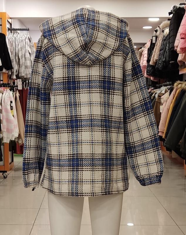 EMİLEY 6213 Kapşonlu Yarı Fermuarlı Kız Çocuk Sweat
