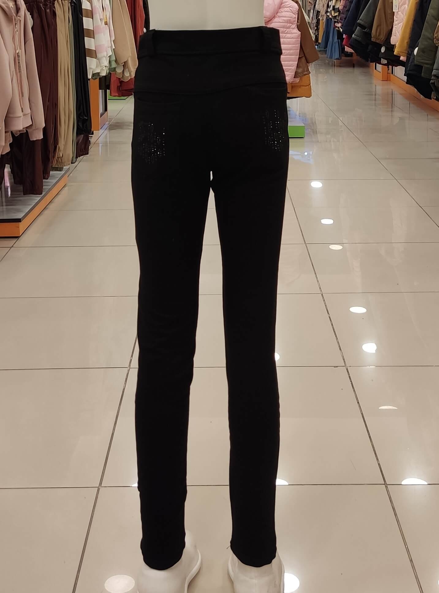 MARKAM 3723 Arka Cebi Taşlı Kız Çocuk Tayt Pantolon