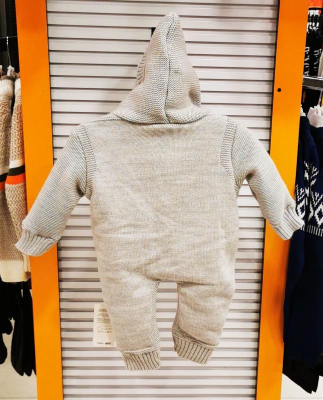 ERSİN Baby 1021 Velsoftlu Bebe Triko Tulum