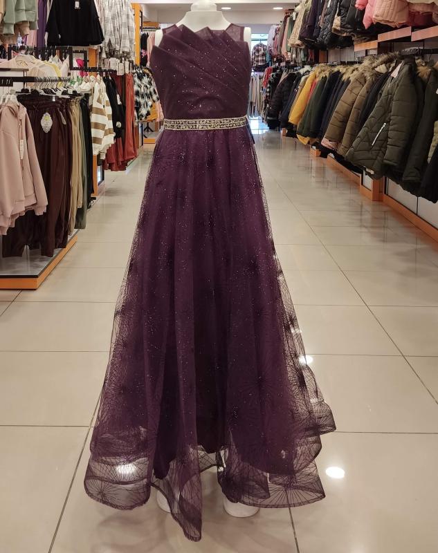 ONBUCO Kids 1402 Beli Taşlı Kız Çocuk Abiye