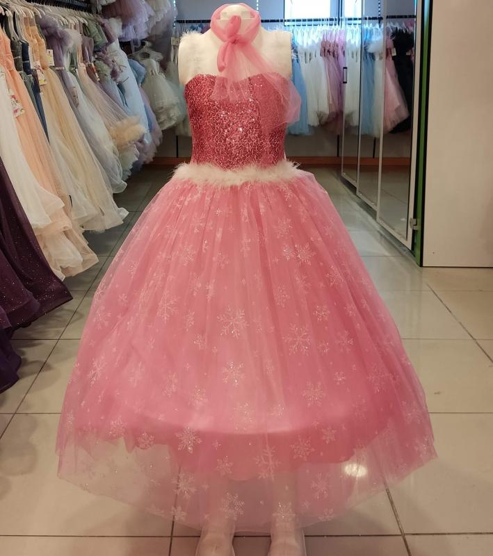 MİARAS Kids 7024 Elsa Kız Çocuk Gelinlik Abiye