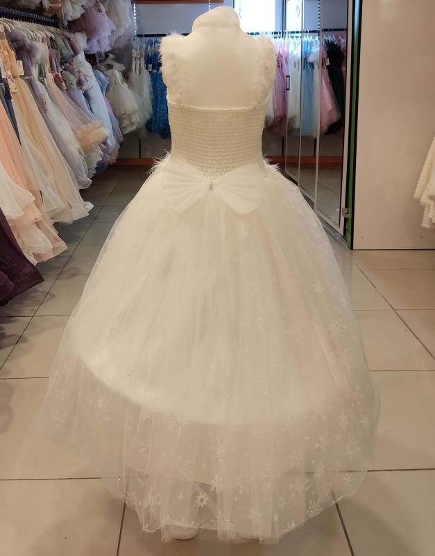 MİARAS Kids 7024 Elsa Kız Çocuk Gelinlik Abiye