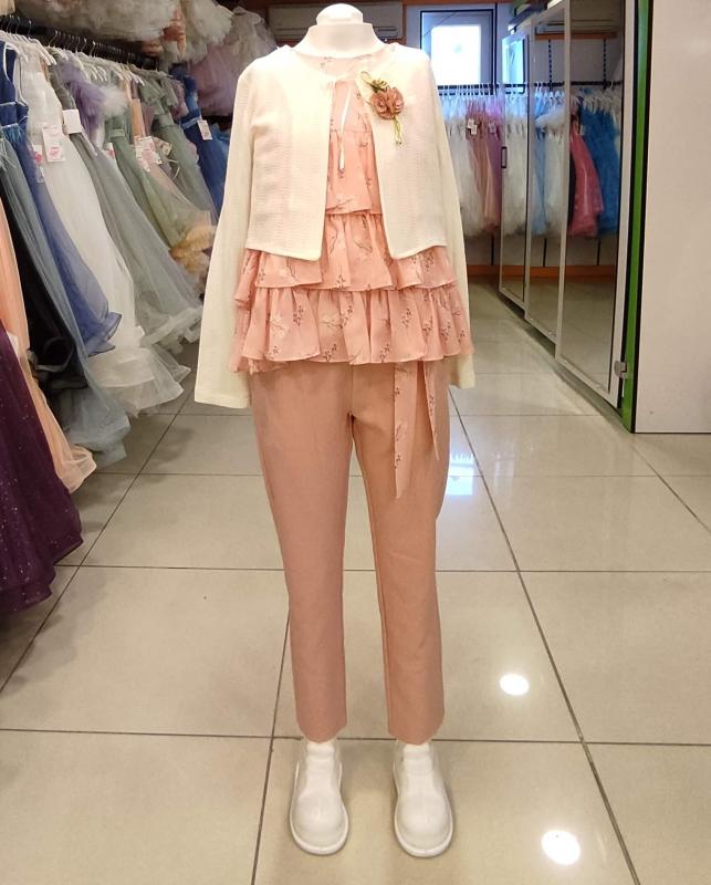 TİVİDO Kids 2430 Kız Çocuk Pantolonlu 3lü Takım