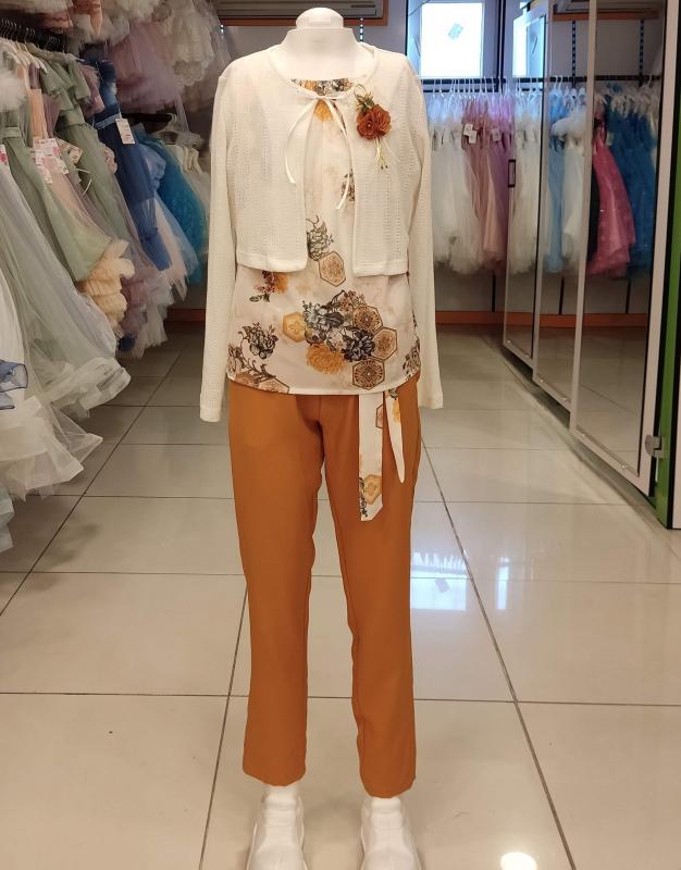 TİVİDO Kids 2431 Kız Çocuk Pantolonlu 3lü Takım
