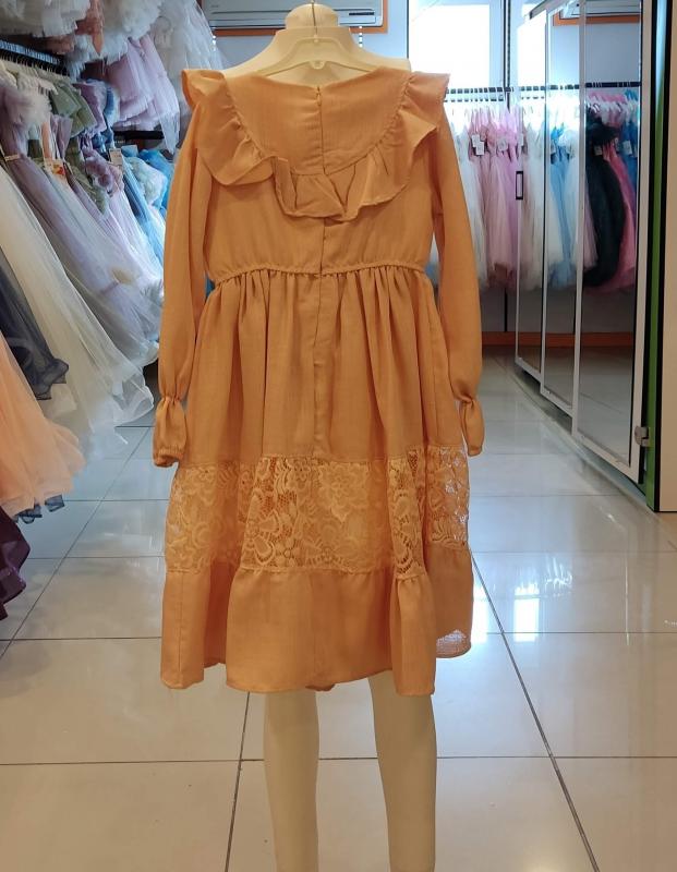 SONÖZ Kids 405 Dantelli Kız Çocuk Elbise