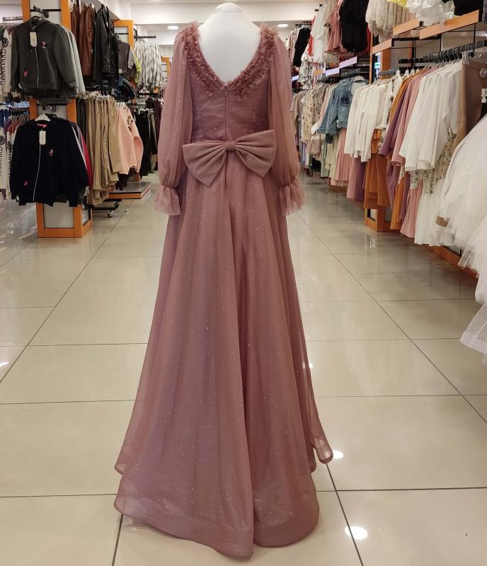 ONBUCO Kids 1387 Kollu Simli Çocuk Abiye