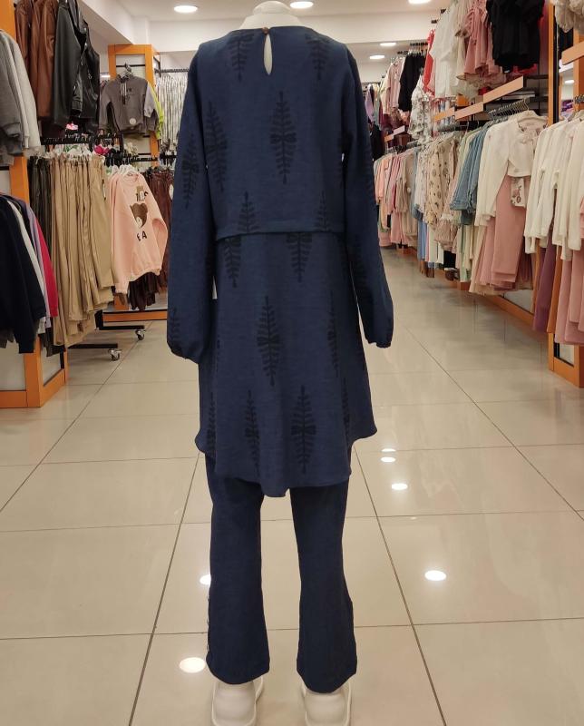 ESMAGÜL Kids 6334 Kız Çocuk Tunikli 2li Takım