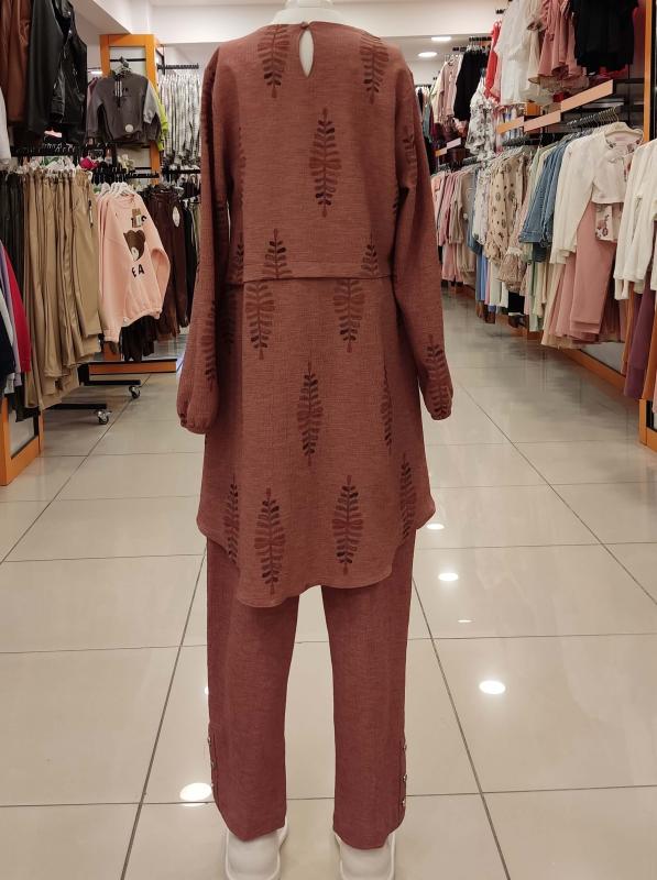 ESMAGÜL Kids 6334 Kız Çocuk Tunikli 2li Takım