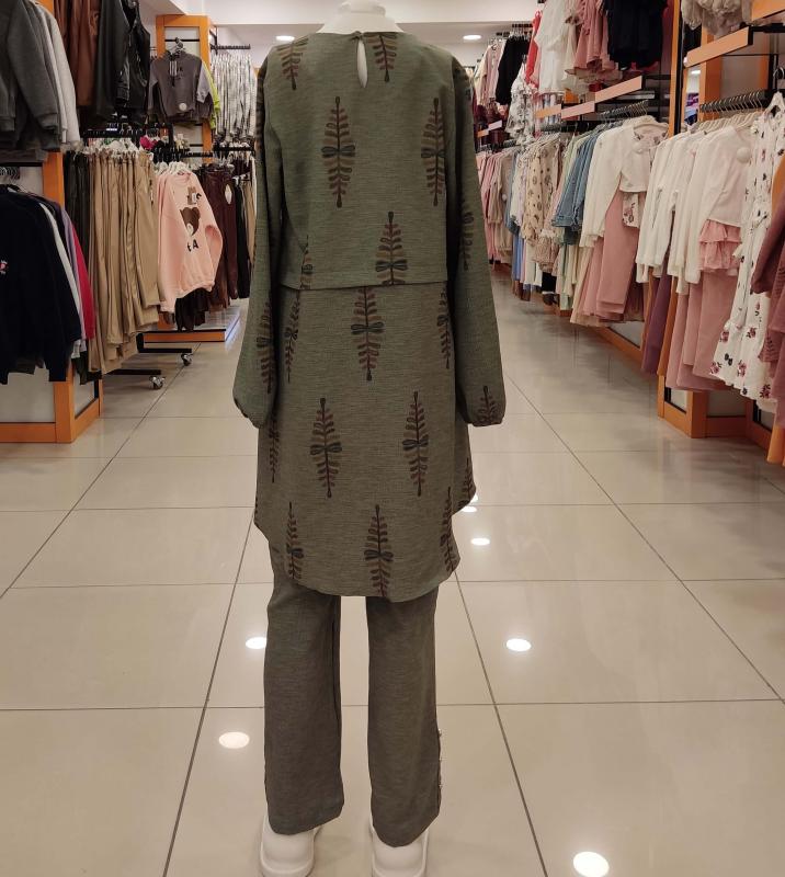 ESMAGÜL Kids 6334 Kız Çocuk Tunikli 2li Takım