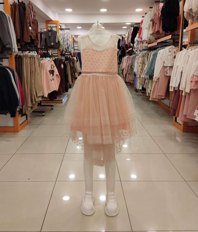 DAİSYGİRLS Kids 8985 Kız Çocuk Kuyruklu Abiye