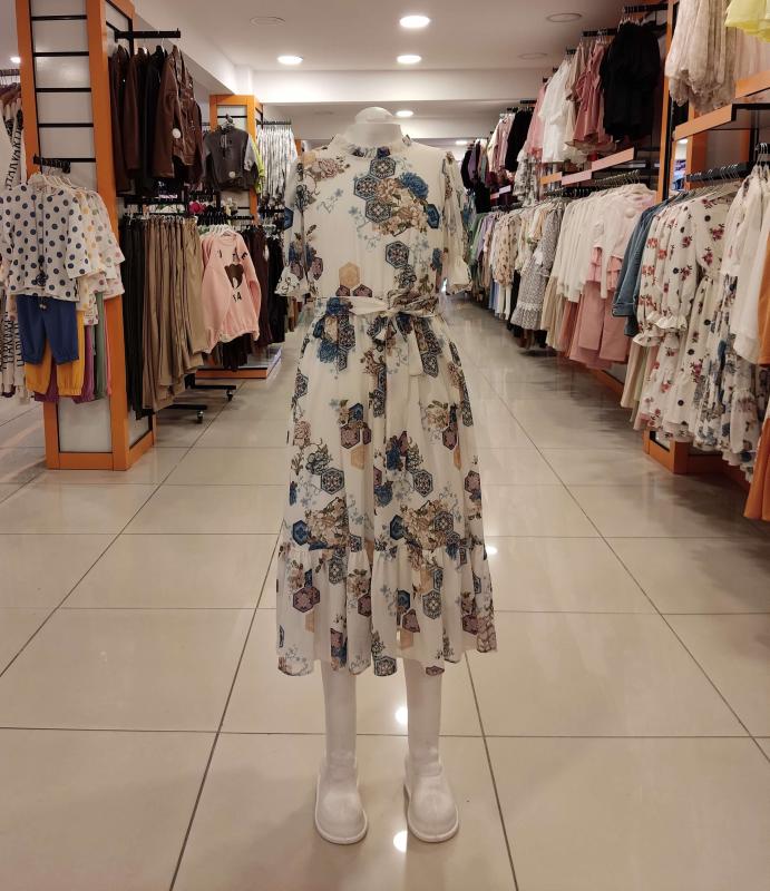 SONÖZ Kids 202 Kız Çocuk Triko Bolerolu Elbise