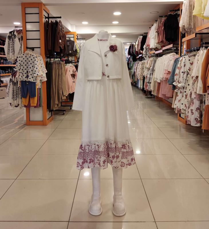 SONÖZ Kids 208 Kız Çocuk Bolerolu Elbise