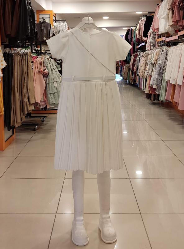 ÜSTÜN Kids 881 Piliseli Kız Çocuk Çantalı Elbise
