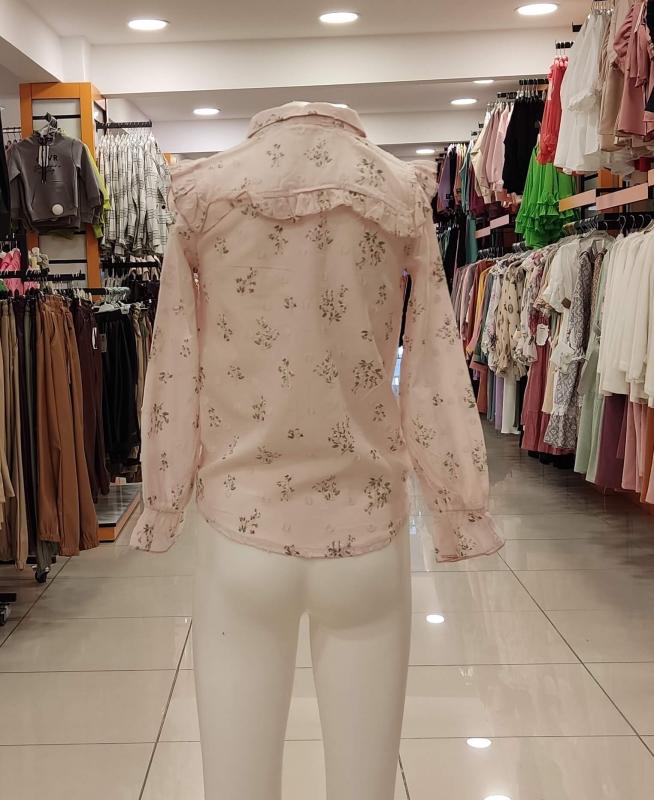 TİMO Kids 34473-34472 Kız Çocuk Bağlamalı Gömlek