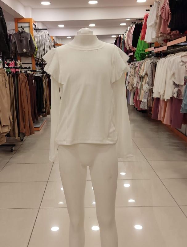 SON ÖZ Kids 426 Kız Çocuk Fitilli Badi Penye