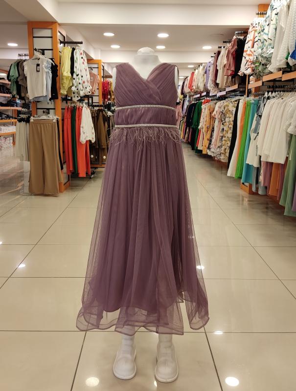 DAİSY GİRLS 8128 Çapraz Çocuk Abiye Elbise