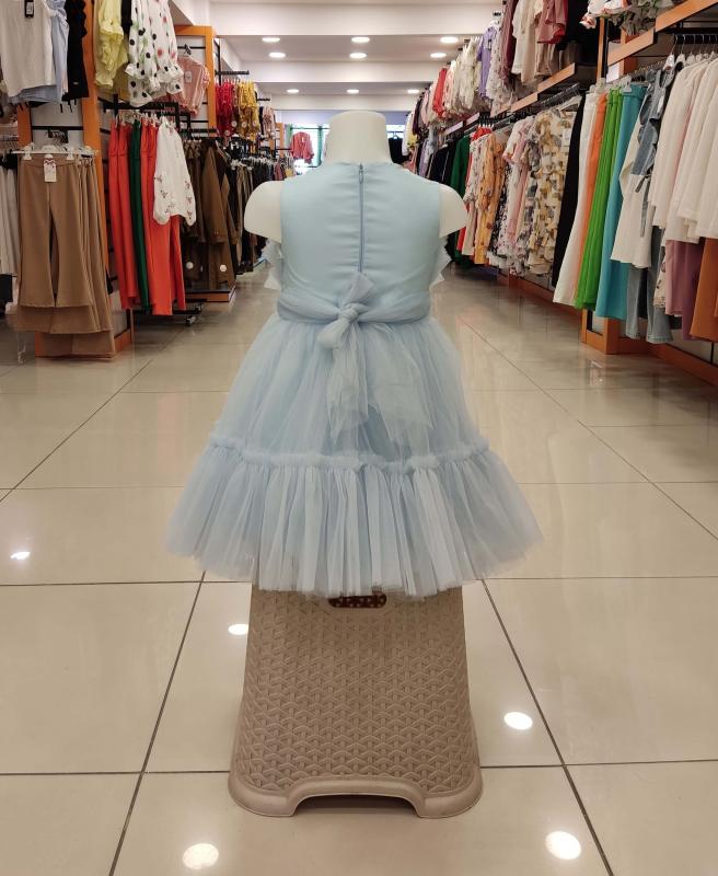 DAİSYGİRLS Kids 8987 Fırfırlı Kız Çocuk Abiye