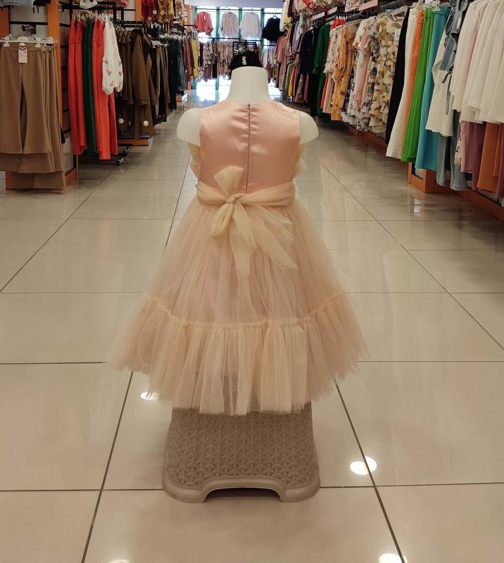 DAİSYGİRLS Kids 8987 Fırfırlı Kız Çocuk Abiye