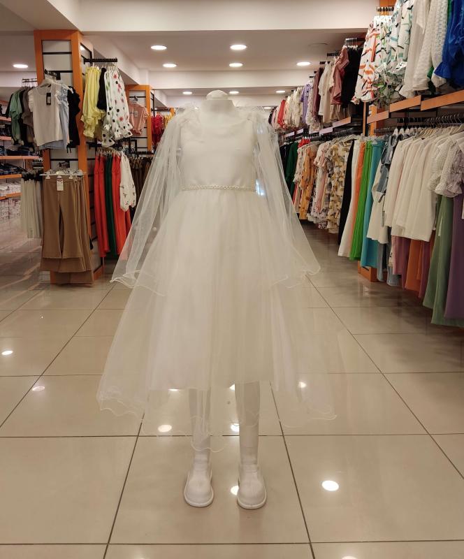 MİARAS Kids 5004 Omuz Tüllü Kız Çocuk Abiye