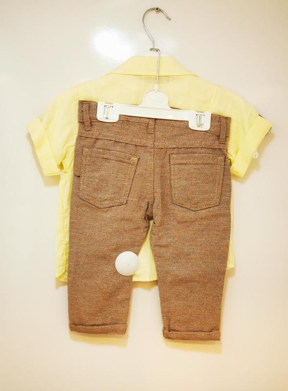 ARAS Kids 6464 Gömlekli Kaprili Erkek 3lü Takım