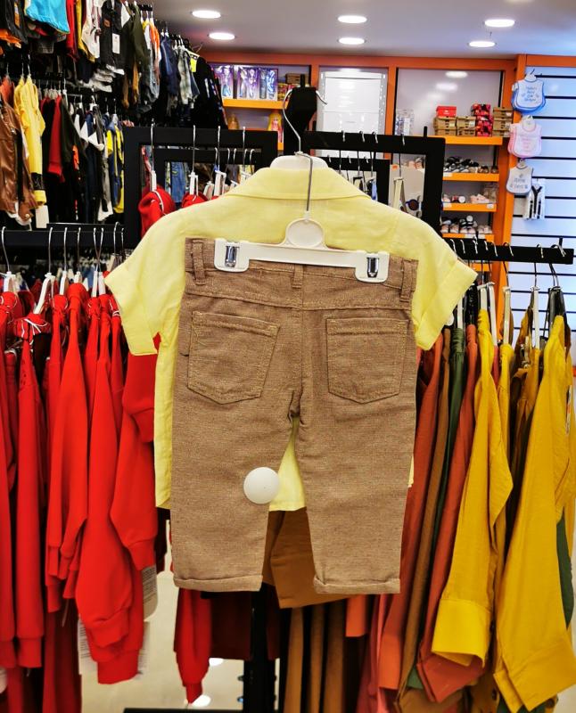 ARAS Kids 6464 Gömlekli Kaprili Erkek 3lü Takım