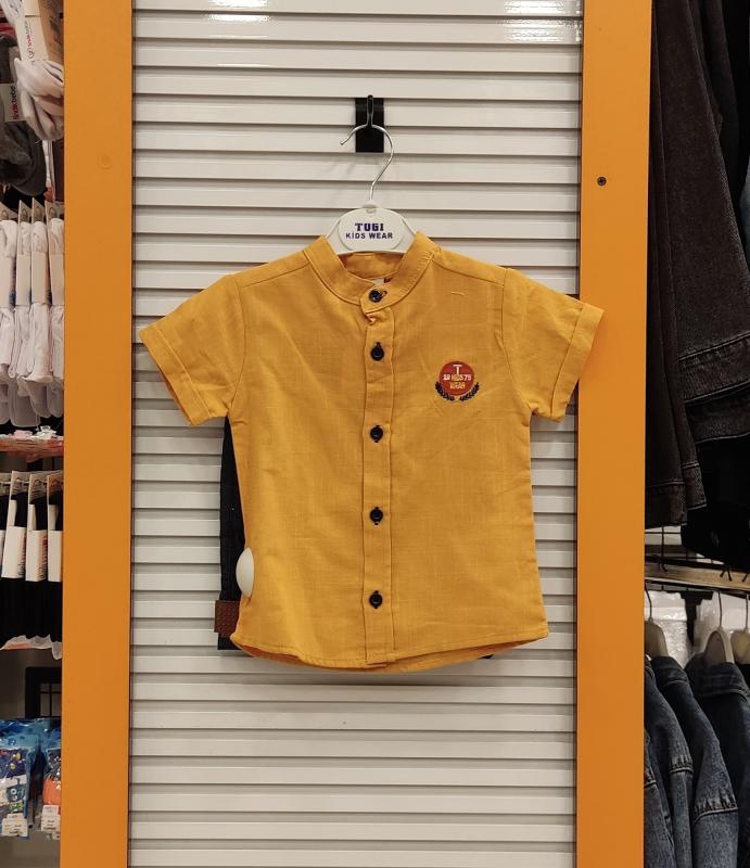 TOGİ 4306 Keten Kaprili Likralı Erkek Çocuk Takım