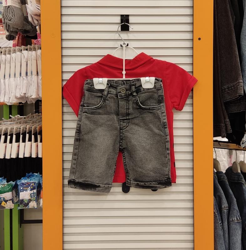 ESSO Kids 8050 Kemerli Lakoslu Kot Kaprili Erkek Çocuk Takım