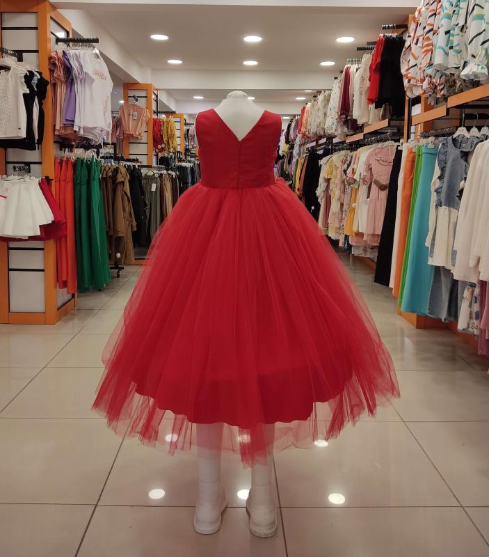 MİARAS Kids 7035 Kız Çocuk Tarlatanlı Abiye
