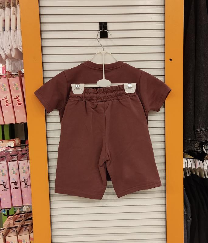BARKOD Kids 50049 Hola Erkek Çocuk Penye Kaprili 2li Takım
