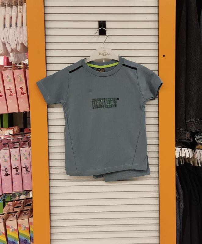 BARKOD Kids 50049 Hola Erkek Çocuk Penye Kaprili 2li Takım