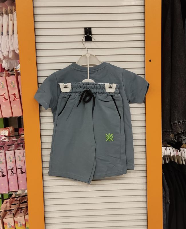BARKOD Kids 50049 Hola Erkek Çocuk Penye Kaprili 2li Takım