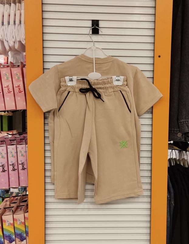 BARKOD Kids 50049 Hola Erkek Çocuk Penye Kaprili 2li Takım