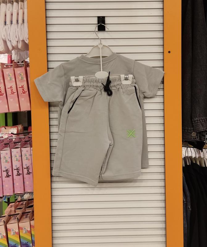 BARKOD Kids 50049 Hola Erkek Çocuk Penye Kaprili 2li Takım