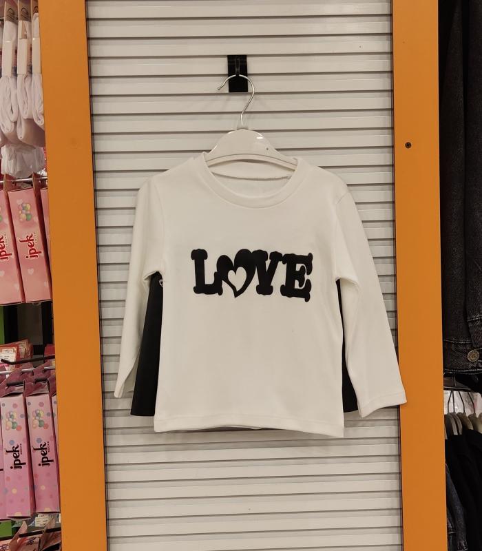 ARDAGİ Kids 1246 Love Deri Etekli Kız Çocuk Takım