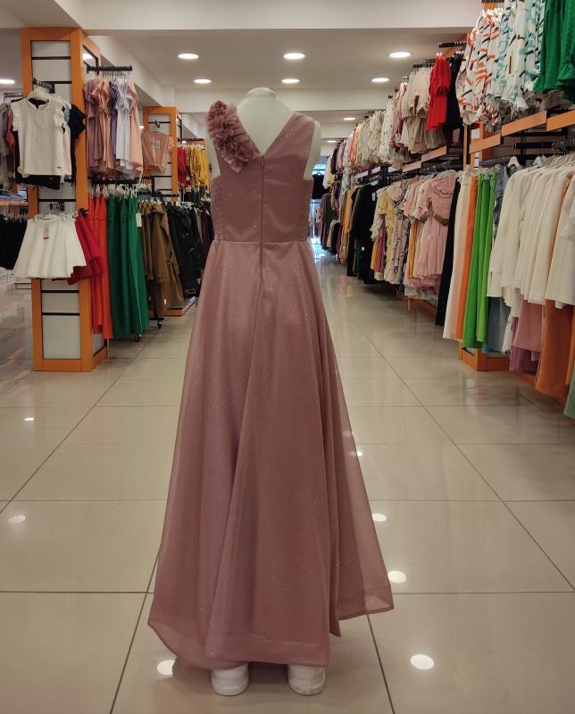ONBUCO Kids 1534 Çapraz Omzu Çiçek Kız Çocuk Abiye