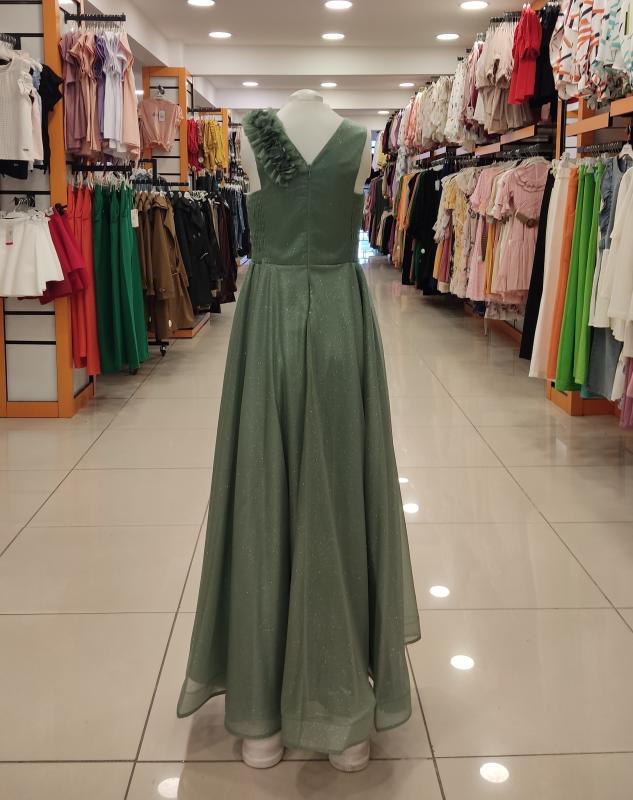 ONBUCO Kids 1534 Çapraz Omzu Çiçek Kız Çocuk Abiye