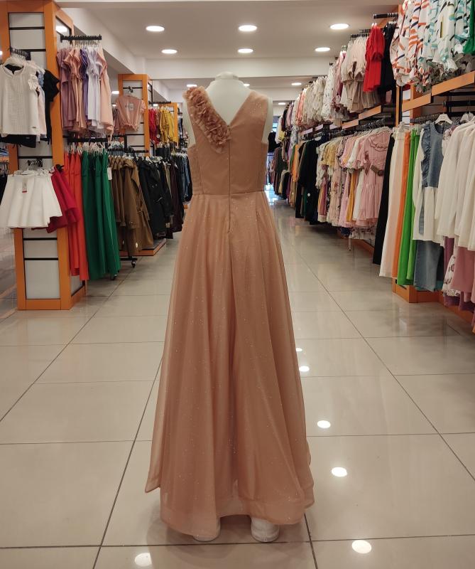 ONBUCO Kids 1534 Çapraz Omzu Çiçek Kız Çocuk Abiye