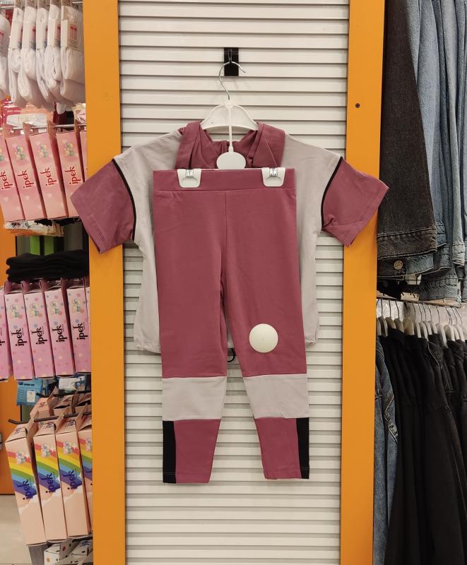 YAVRUCAK Kids 6882 Kız Çocuk Discipline Kapşonlu Penye Takım